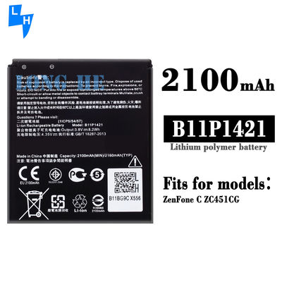 B11P1421 Bateria para ZenFone C ZC451CG Z007 Telefone Móvel Original de íon de lítio