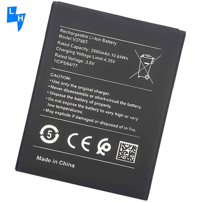500 PCS MOQ V3760T NokiaC2 Bateria de telefone móvel para Nokia C2 Stock MOQ 500PCS