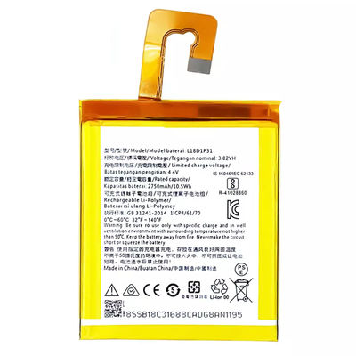 Bateria branca acessível de telefone celular L18D1P31 para Lenovo TAB E7 TB-7104X em cor branca