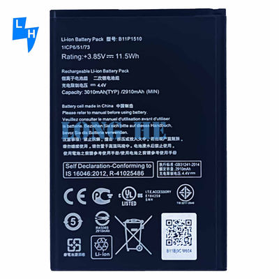 B11P1510 3010mAh 3.85V Bateria de iões de lítio para ASUS ZenPad S 8.0 Z580CA Tablet