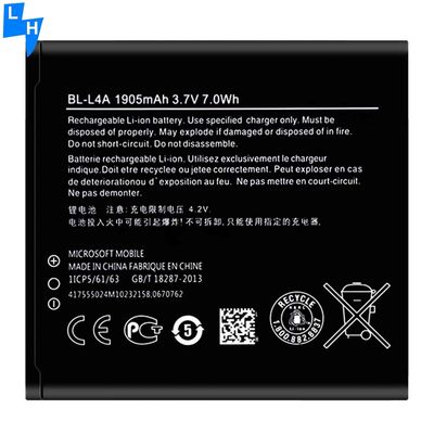 1905mAh BL-L4A Bateria Para Microsoft Nokia Lumia 535 RM-1090 RM-1089 Dual 830 RM-984