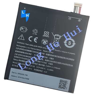 Original 1 1 Bateria de telemóvel para Desire 10 Lifestyle Desire 825 D10U 3000mAh