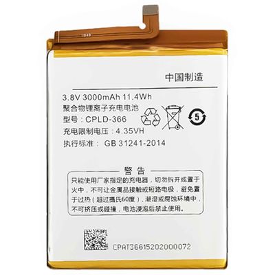 Bateria de substituição de alta capacidade CPLD-366 para Coolpad Nota 3 CP8676-102 Original