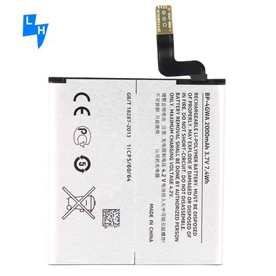 BP-4GWA 3.8V 2550mAh Bateria para Nokia Lumia 625 625H 720 720T RM-885 Substituição
