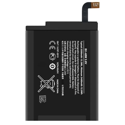 Baterias recarregáveis de iões de lítio de 3500 mAh BV-4BW para telemóvel Nokia Lumia 1520