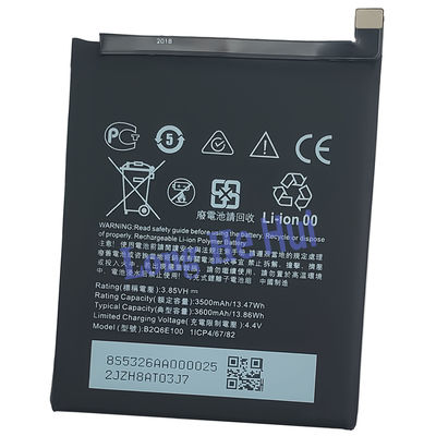 3600mAh 4.4V Bateria de lítio de polímero para AHTC U12 Life Telefone móvel e longa vida útil