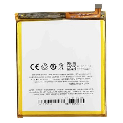3000mAh BA612 bateria recarregável para Meizu Meizy 5S M6 12M M5 M612Q M5S telefone móvel