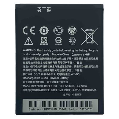 BOPE6100 Baterias recarregáveis Li-Polymer para HTC Desire 620 M5 3.7V 2100mAh Telefone Móvel