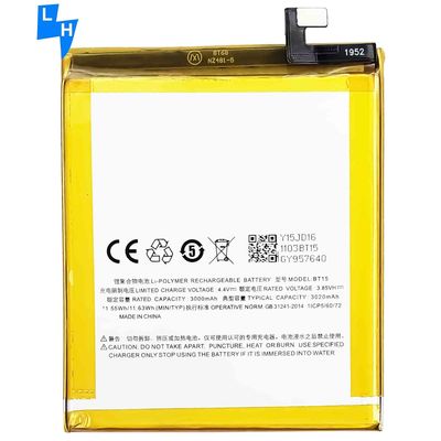 Baterias recarregáveis Bateria de telemóvel de longa duração para MEIZU M3S MZ-M3