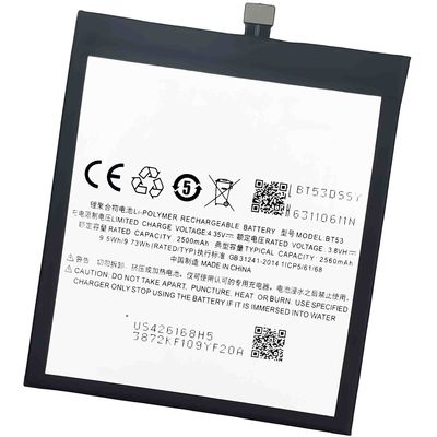 BT53 Bateria de lítio de polímero para telemóvel Meizu 6PRO/PRO6/PRO6S