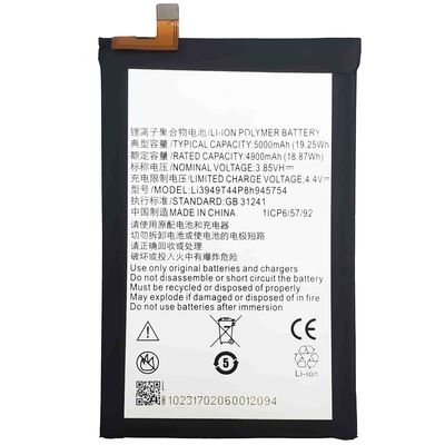 Baterias de Li-polímero branco Li3949T44P8h945754 para Blade A610 Plus e Blade A6l0 A