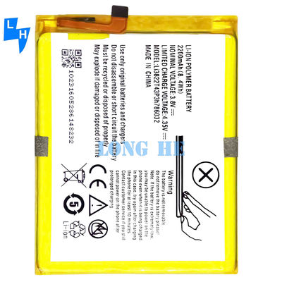 ZTE Blade D6 V6 X7 Bateria Li-ion Polymer Li3822T43P3h786032 2200mAh 3.8V Substituição