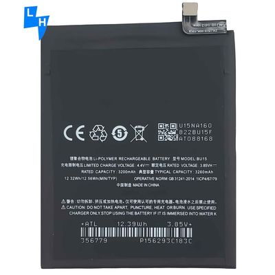 Bateria Meizu U20 com capacidade de 3260mAh e excelente resistência
