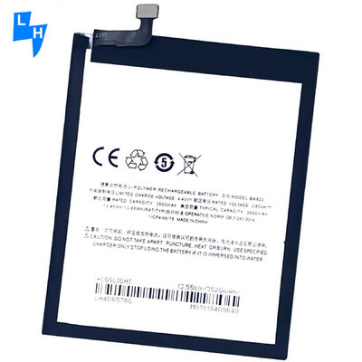 BA822 de estoque 4.4V 3500mAh Bateria de polímero de lítio para Meizu NOTA 8 Carregamento substituível