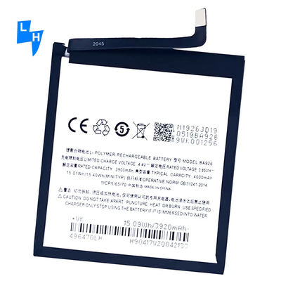 Meizu 16xs Bateria de substituição BA926 de íon de lítio original para modelos de telemóvel