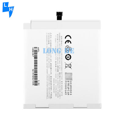 Meizu MX5 PRO Branco Bateria de lítio polimérico substituível de 2400mAh para desempenho estável