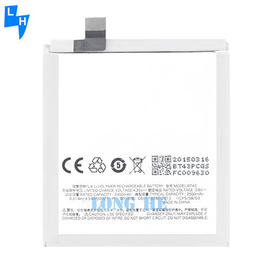 100% BT43 Bateria para Meizu M2 Note Proteção de IC dupla Substituição de polímero de lítio