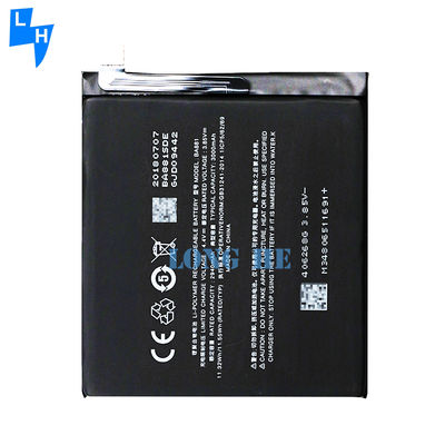BA881 Bateria de lítio 3,85V 3000mAh para telefone móvel MEIZU15 M881M M881Q
