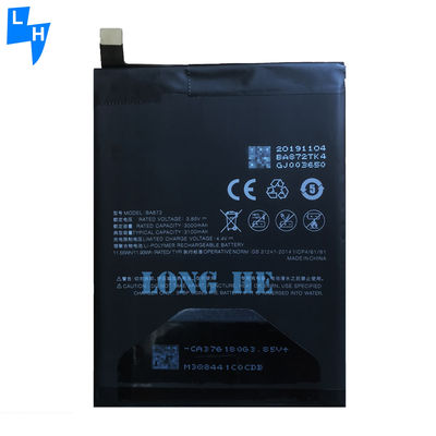 100% de substituição de bateria de smartphone compatível para Meizu 16X M1872 M872H M872Q 3100mAh