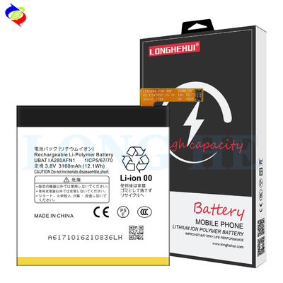 AAA Bateria de Lítio Polímero UBATIA280AFN1 para Sharp Aquos R SH-03J SHV39 605SH 3160mAh