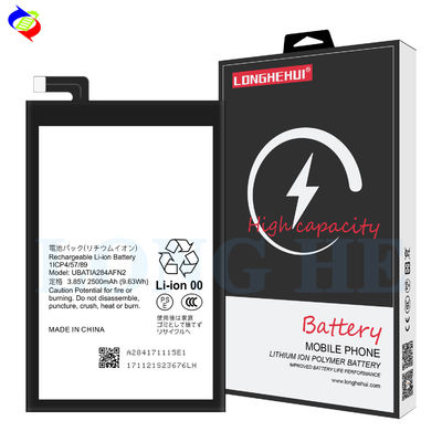 UBATIA284AFN2 3.85V 2500mAh Bateria de polímero de lítio para telefone móvel Sharp RC durável