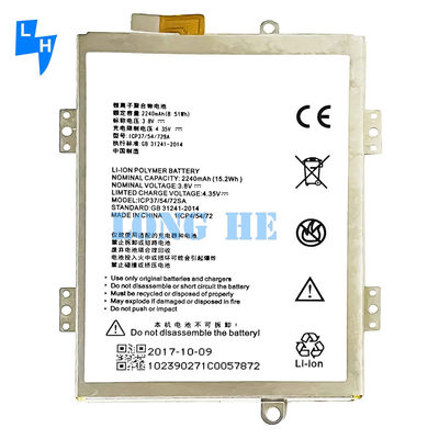 OEM ICP37/54/72SA Bateria para ZTE A310 365371PLV Durável e compatível