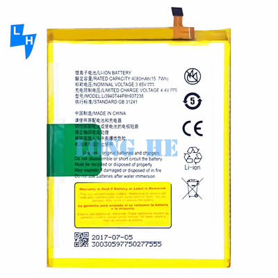 Logotipo personalizado 2630mAh 4.35V Bateria de lítio de polímero para telefone sem fio ZTE Z982 Z max