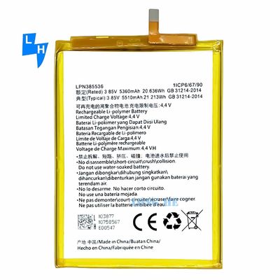 100% Compativel LPN385536 Bateria de Telefone Móvel para Hisense King Kong 5 Pro