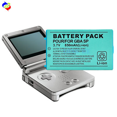 GBA SP 850mAh Bateria móvel para Nintendo SWITCH Gameboy Avançado recarregável Li-ion