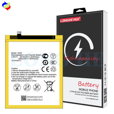 Bateria móvel de substituição 3.85V G005 3075mAh Para GM8 Baterias originais de íons de lítio