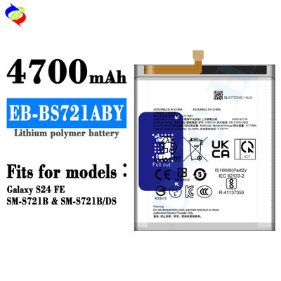China Bateria de produção de alta qualidade Bateria de telefone celular de lítio para Samsung Galaxy S24 FE S22 EB-BS721ABY