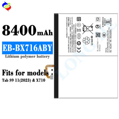 Bateria EB-BX716ABY para tablet s9 11 2023 X710 Bateria de substituição original