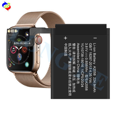 Bateria de Smart Watch A2058 de qualidade superior para Apple Watch Series 4 Bateria de 40 mm