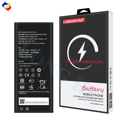 Bateria de lítio recarregável HB4342A1RBC 3.8V 2200mAh Bateria para Huawei Y5 II 2 Y6 Ascend Honor 4A 5A