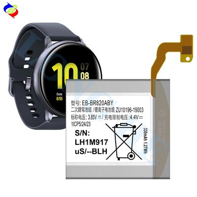 Para Samsung Bateria de substituição original EB-BR820ABY para Samsung Galaxy Watch Active 2 SM-R825F Bateria de relógio de 44 mm