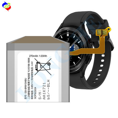 3.85v 270mAh EB-BR810ABU Bateria para Samsung Galaxy Gear S4 mini Watch Baterias de substituição de 42mm