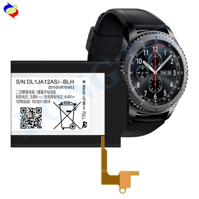 Bateria de substituição EB-BR760ABE para Samsung Gear S3 Frontier Classic SM-R760 46mm 380mAh