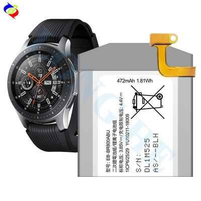 EB-BR800ABU Para Samsung Gear S4 SM-R800 SM-R805 SM-R810 Bateria de substituição de relógio inteligente de 46 mm 472mAh