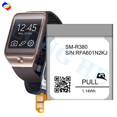 Bateria de relógio inteligente EB-BR380FBE Para Samsung Galaxy Gear 2 sm-r380 sm-r3810 3.7V 300mah