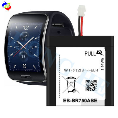 para Samsung bateria de relógio de substituição EB-BR750 300mah para Samsung Gear S SM-R750 R750 smart watch bateria original EB-BR750ABE