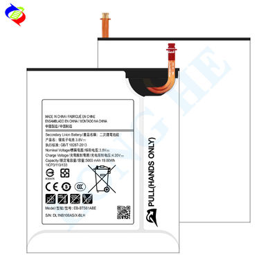 100% de bateria de substituição original EB-BT561ABE para bateria Samsung Galaxy Tab E 9.6 T560 T561