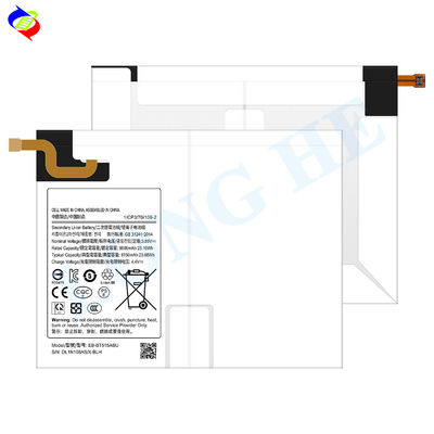 Bateria móvel de substituição EB-BT515ABU para Samsung Galaxy SM-T510 SM-T515 Tab 10.1 2019 Baterias originais de íons de lítio