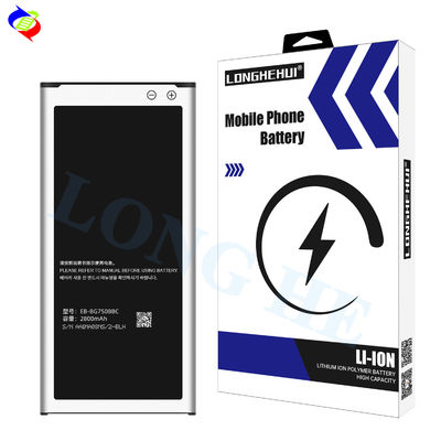 EB-BG750BBU EB-BG750BBC EB-BG750BBE Bateria de lítio de polímero para Samsung Galaxy Mega 2 G750 G7508 Bateria de telefone celular